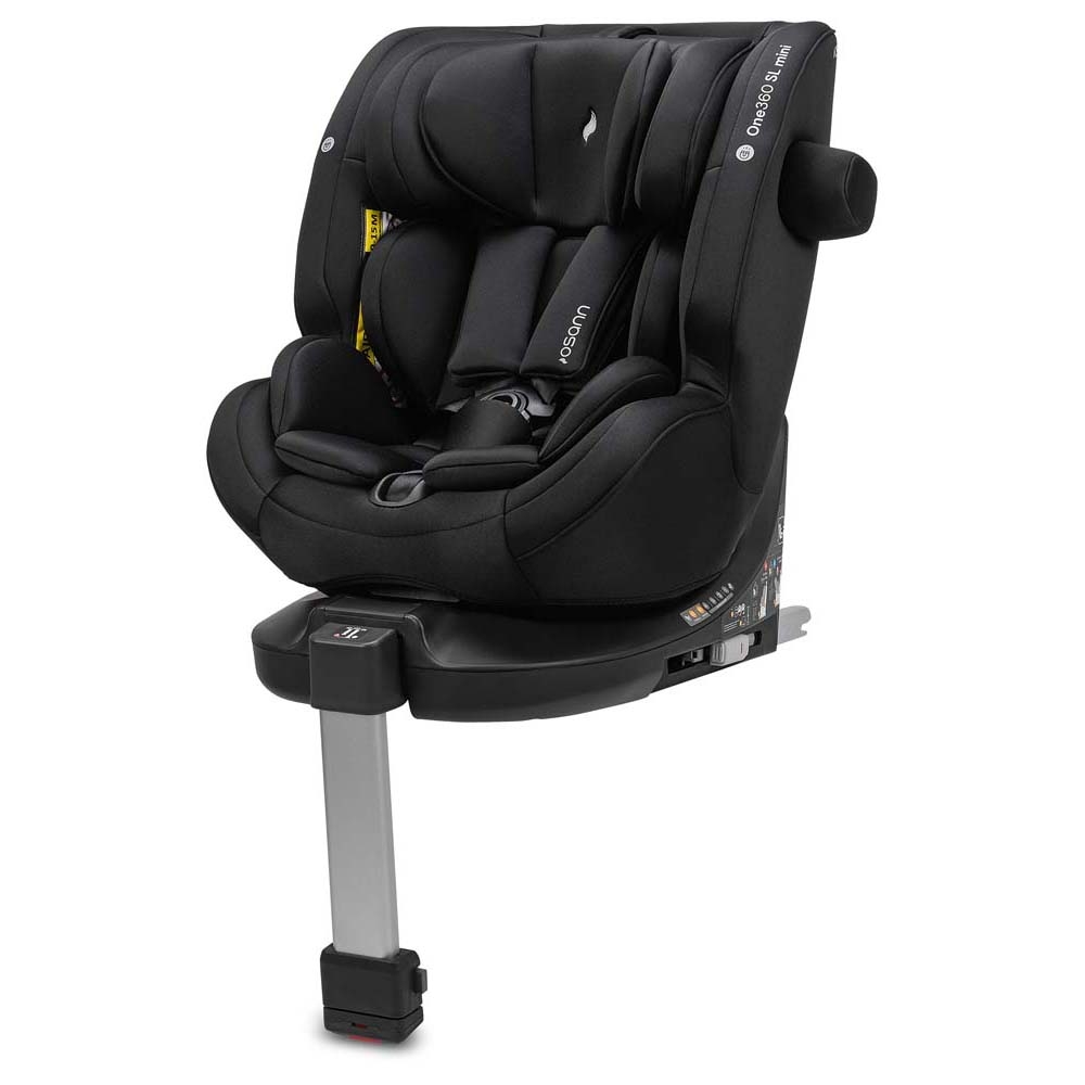 Osann One360 SL mini i-Size - дитяче автокрісло (0-4 років / 40 - 105 см / до 18 кг) • All Black Osann One360 SL mini i-Size - дитяче автокрісло (0-4 років / 40 - 105 см / до 18 кг) • All Black