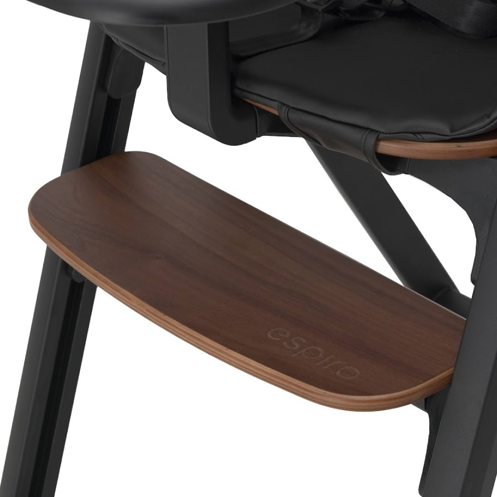 Espiro Allure - стульчик для кормления 2в1, максимальная нагрузка до 80 кг • 11 Timber Black Espiro Allure - стульчик для кормления 2в1, максимальная нагрузка до 80 кг • 11 Timber Black