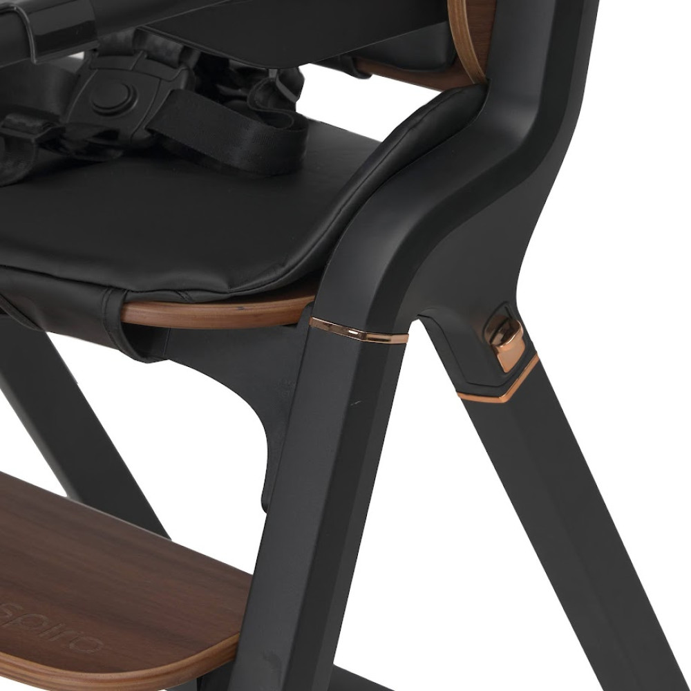 Espiro Allure - стульчик для кормления 2в1, максимальная нагрузка до 80 кг • 11 Timber Black Espiro Allure - стульчик для кормления 2в1, максимальная нагрузка до 80 кг • 11 Timber Black