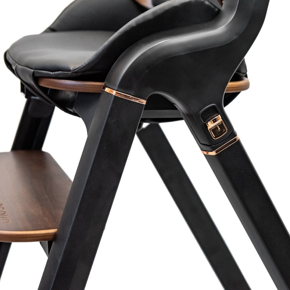 Espiro Allure - стульчик для кормления 2в1, максимальная нагрузка до 80 кг • 11 Timber Black Espiro Allure - стульчик для кормления 2в1, максимальная нагрузка до 80 кг • 11 Timber Black