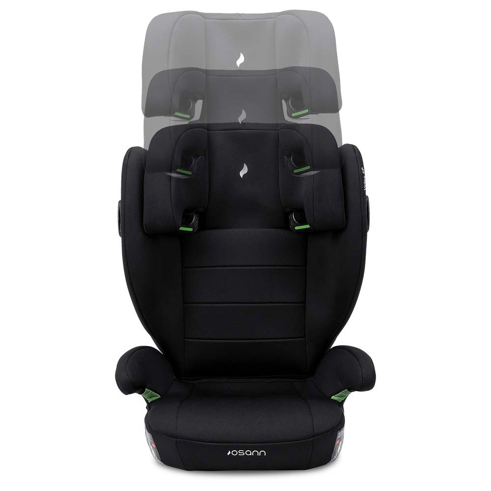 Osann Volpo SP i-Size - детское автокресло (3-12 лет / 100 – 150 см / 15-36 кг), крепится с помощью штатного ремня безопасности автомобиля • Black Osann Volpo SP i-Size - детское автокресло (3-12 лет / 100 – 150 см / 15-36 кг), крепится с помощью штатного ремня безопасности автомобиля • Black