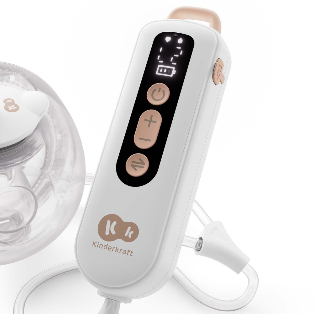 Kinderkraft GentleFlow - подвійний електричний молоковідсмоктувач • Gold (KEGEFL00GLD0000) Kinderkraft GentleFlow - подвійний електричний молоковідсмоктувач • Gold (KEGEFL00GLD0000)