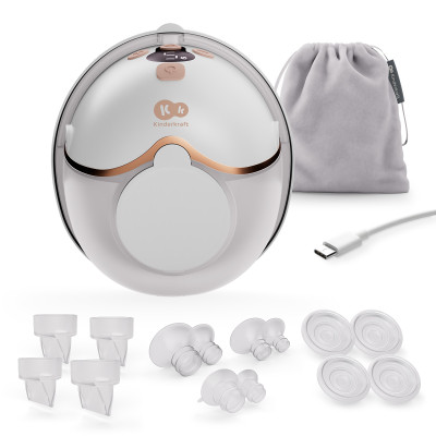 Kinderkraft MamaFlow - электрический молокоотсос, одинарный • Gold (KEMAFL00GLD0000) Kinderkraft MamaFlow - электрический молокоотсос, одинарный • Gold (KEMAFL00GLD0000)