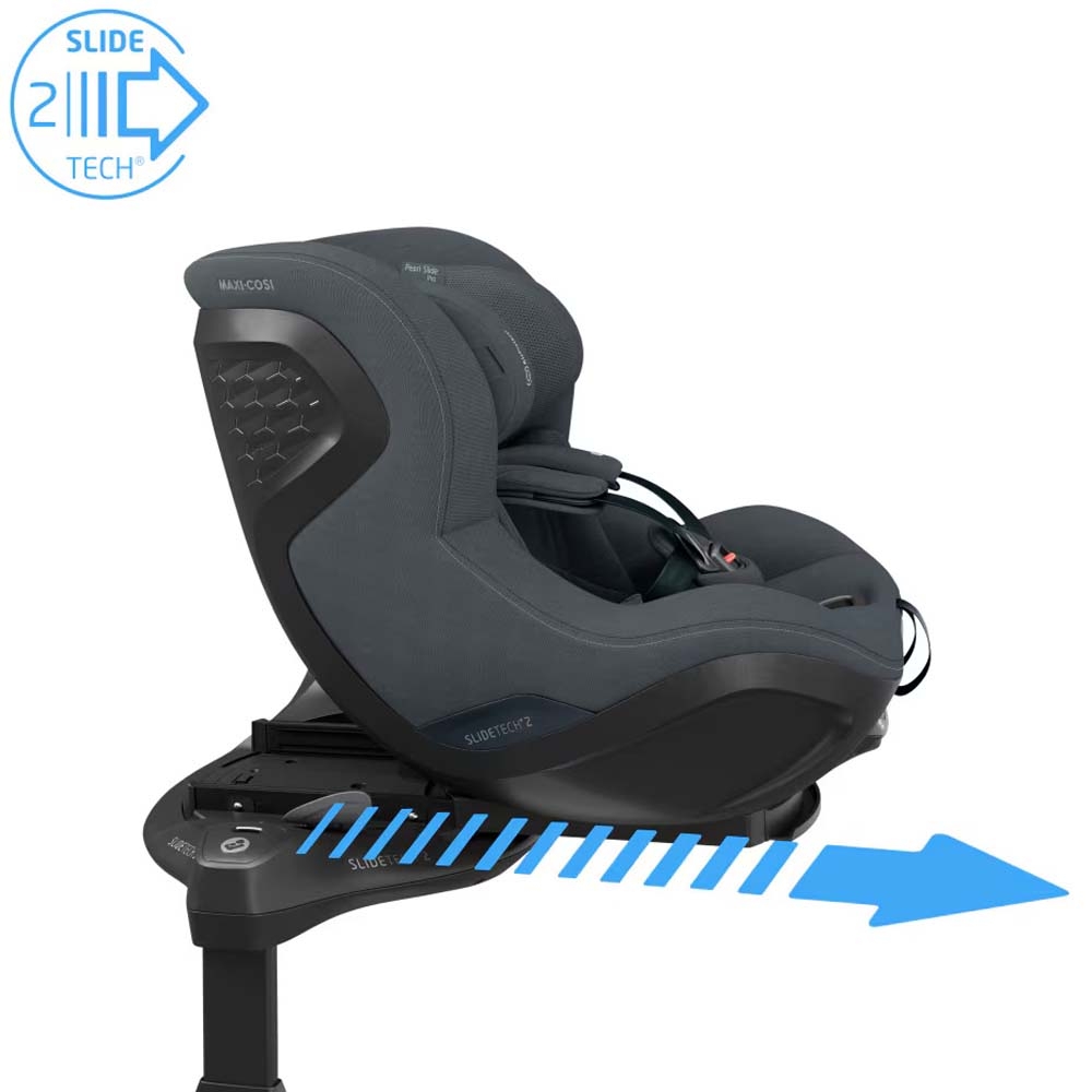 Maxi-Cosi Pearl Slide Pro - автокрісло для дітей (від 3 місяців до 4 років / 61 - 105 см), для використання автокрісла необхідна сумісна база ISOFIX (купується окремо) • Authentic Graphie