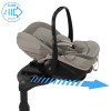 Maxi-Cosi Pebble Slide Pro - автокрісло для немовля, автолюлька (від 0 до 24 місяців / 40 - 87 см) • Sapphire Sand