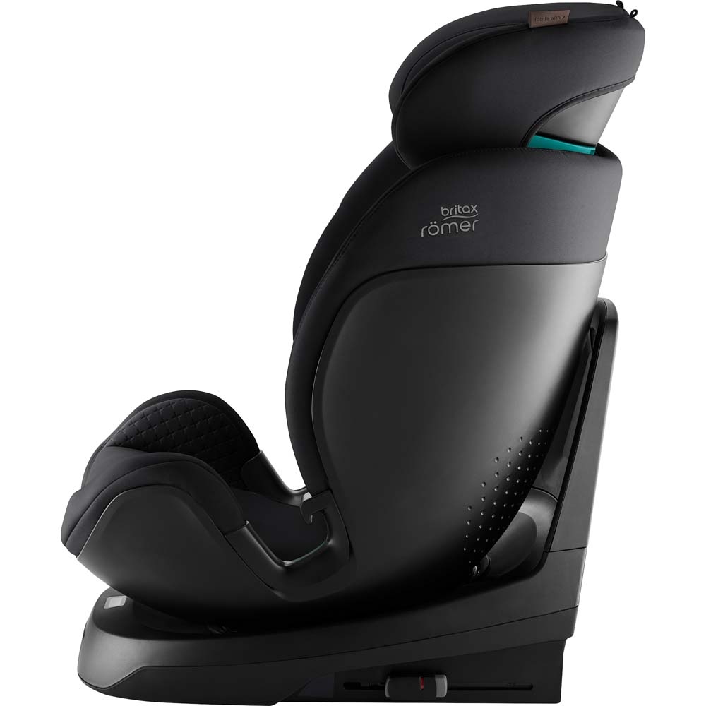 Britax Romer Swivel-Grow Max Air - поворотне дитяче автокрісло з активною вентиляцією (0 - 7 років / 40 - 125 см / 0-25 кг ), кріплення ISOFIX • Onyx Black