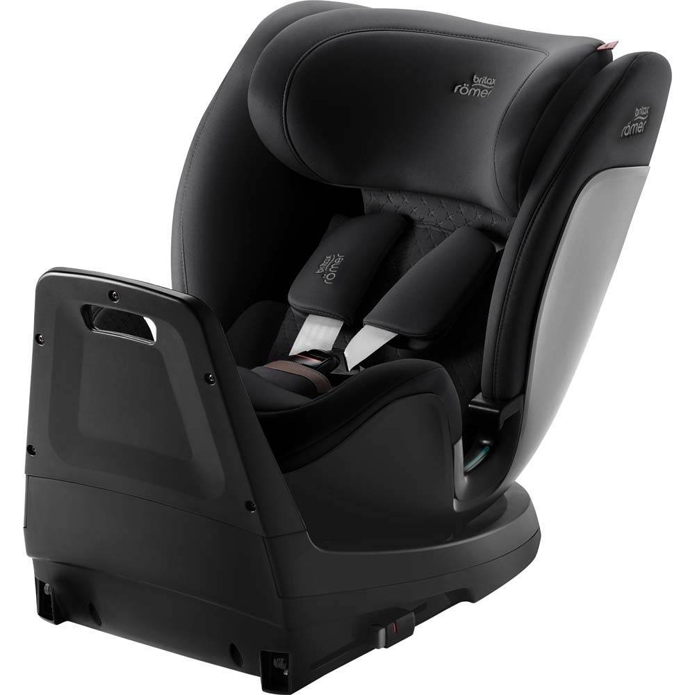 Britax Romer Swivel-Grow Max Air - поворотне дитяче автокрісло з активною вентиляцією (0 - 7 років / 40 - 125 см / 0-25 кг ), кріплення ISOFIX • Onyx Black