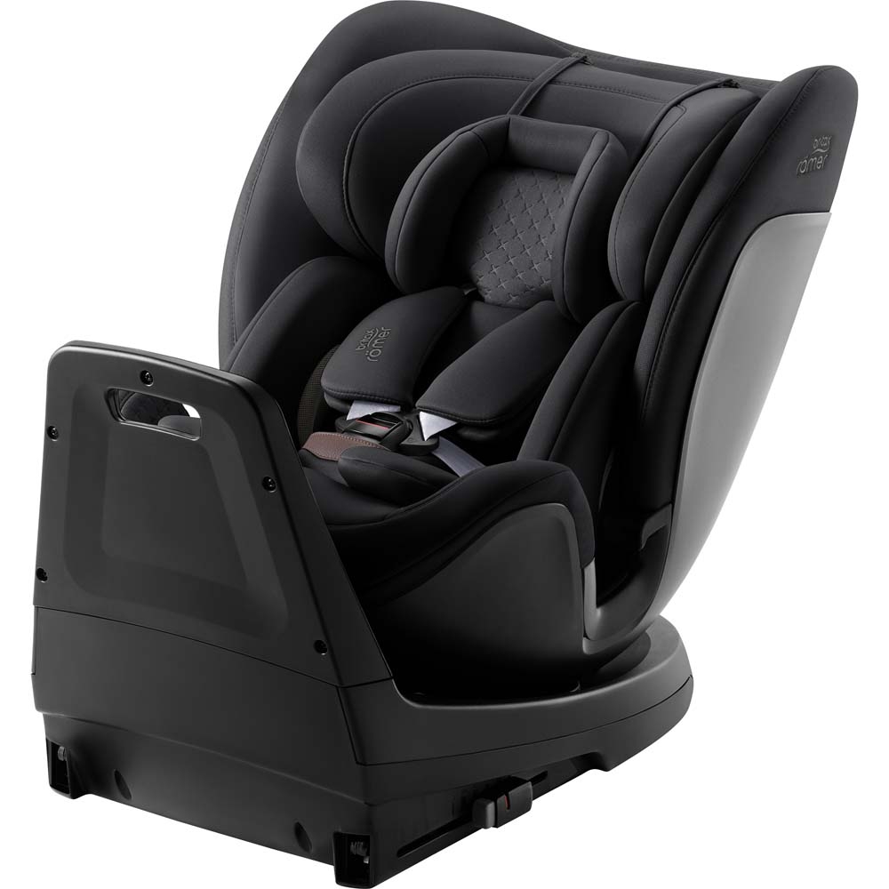 Britax Romer Swivel-Grow Max Air - поворотне дитяче автокрісло з активною вентиляцією (0 - 7 років / 40 - 125 см / 0-25 кг ), кріплення ISOFIX • Onyx Black