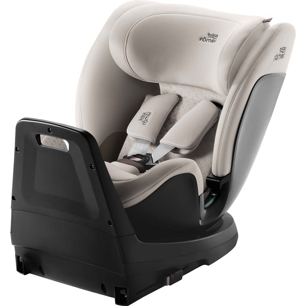 Britax Romer Swivel-Grow Max Air - поворотне дитяче автокрісло з активною вентиляцією (0 - 7 років / 40 - 125 см / 0-25 кг ), кріплення ISOFIX • Soft Taupe