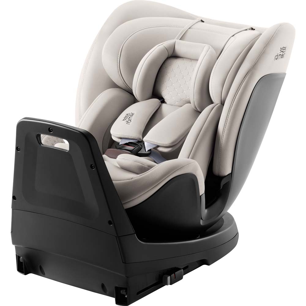 Britax Romer Swivel-Grow Max Air - поворотне дитяче автокрісло з активною вентиляцією (0 - 7 років / 40 - 125 см / 0-25 кг ), кріплення ISOFIX • Soft Taupe