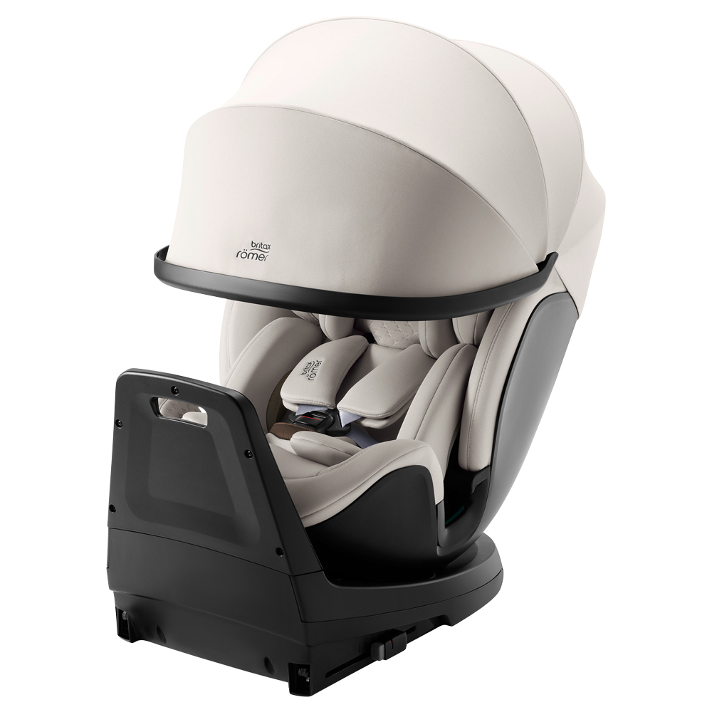 Britax Romer Swivel-Grow Max Air - поворотне дитяче автокрісло з активною вентиляцією (0 - 7 років / 40 - 125 см / 0-25 кг ), кріплення ISOFIX • Soft Taupe