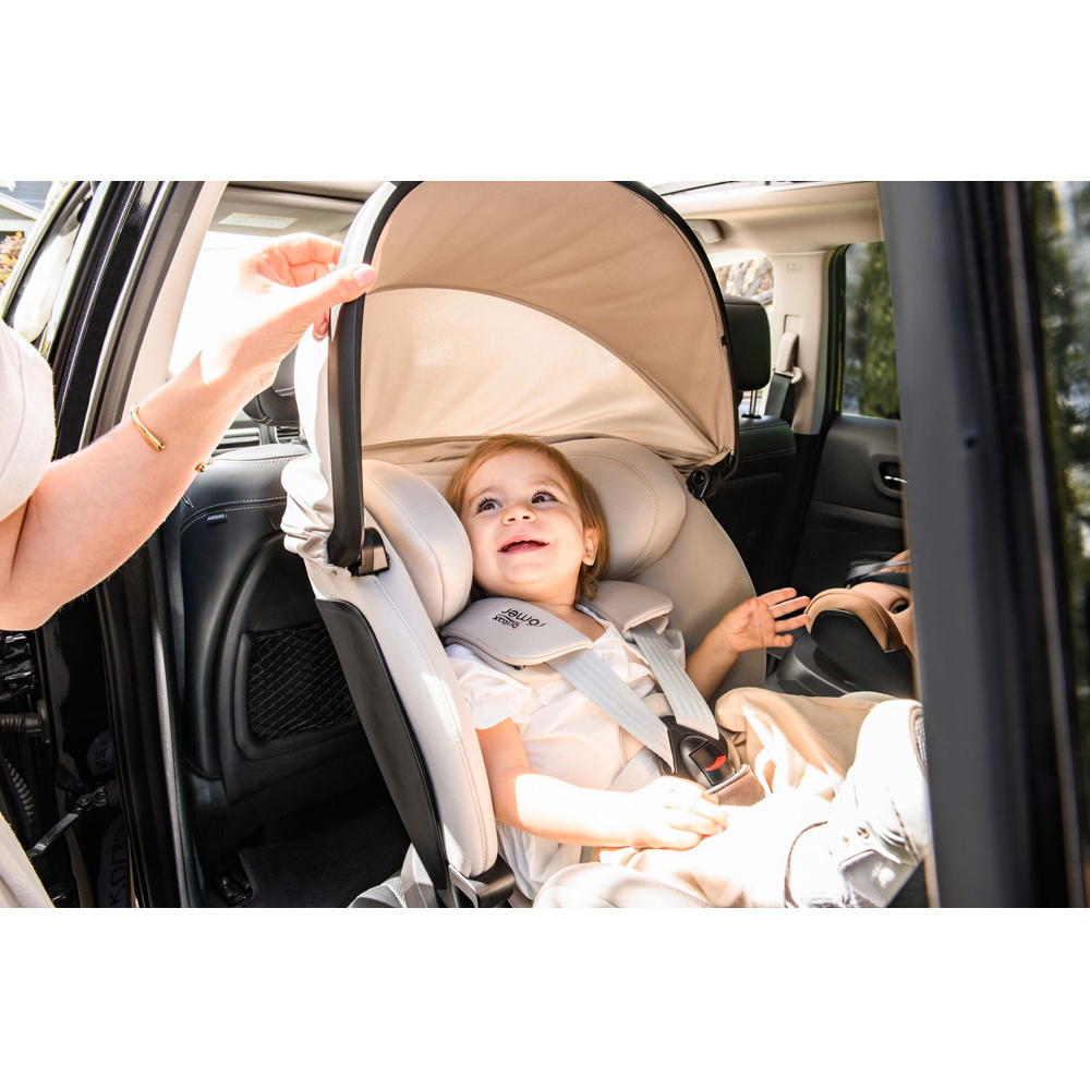 Britax Romer Swivel-Grow Max Air - поворотне дитяче автокрісло з активною вентиляцією (0 - 7 років / 40 - 125 см / 0-25 кг ), кріплення ISOFIX • Urban Olive