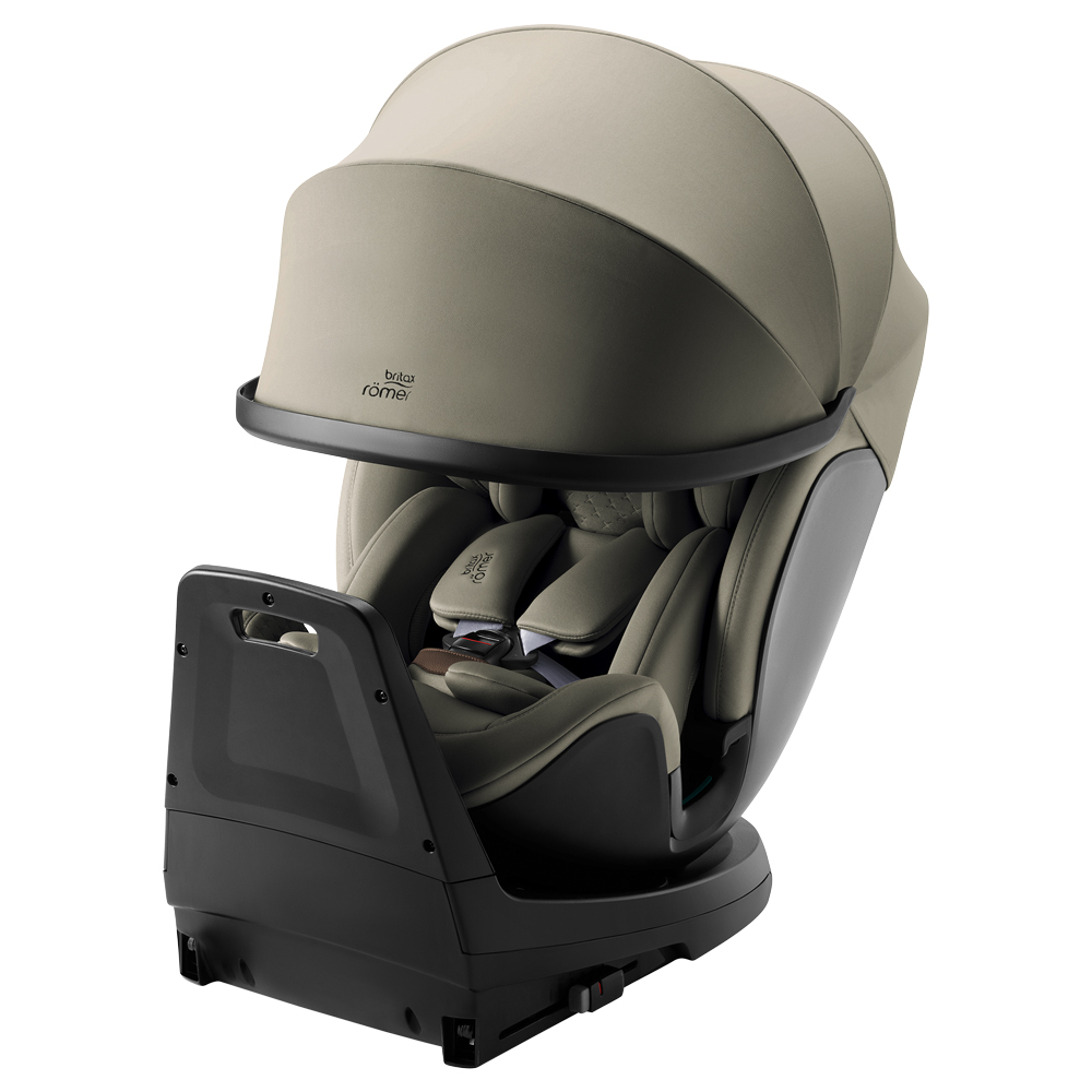 Britax Romer Swivel-Grow Max Air - поворотне дитяче автокрісло з активною вентиляцією (0 - 7 років / 40 - 125 см / 0-25 кг ), кріплення ISOFIX • Urban Olive