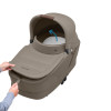 Maxi-Cosi Oxford+ - универсальная коляска 2 в 1, люлька Maxi-Cosi Sense, реверсивный прогулочный блок, мягкая амортизация • Twillic Truffle