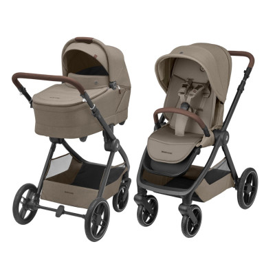 Maxi-Cosi Oxford+ - універсальна коляска 2 в 1, люлька Maxi-Cosi Sense, реверсивний прогулянковий блок, м'яка амортизація • Twillic Truffle Maxi-Cosi Oxford+ - універсальна коляска 2 в 1, люлька Maxi-Cosi Sense, реверсивний прогулянковий блок, м'яка амортизація • Twillic Truffle