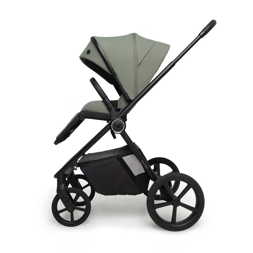 Muuvo One - детская коляска 2в1, термолюлька из EPP-пены • Olive Muuvo One - детская коляска 2в1, термолюлька из EPP-пены • Olive