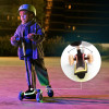 Kinderkraft Raket Up - детский самокат с сидением 2в1, LED-подсветка • Blue (KRRAUP00BLU0000)