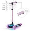 Kinderkraft Raket Up - детский самокат с сидением 2в1, LED-подсветка • Pink (KRRAUP00PNK0000)