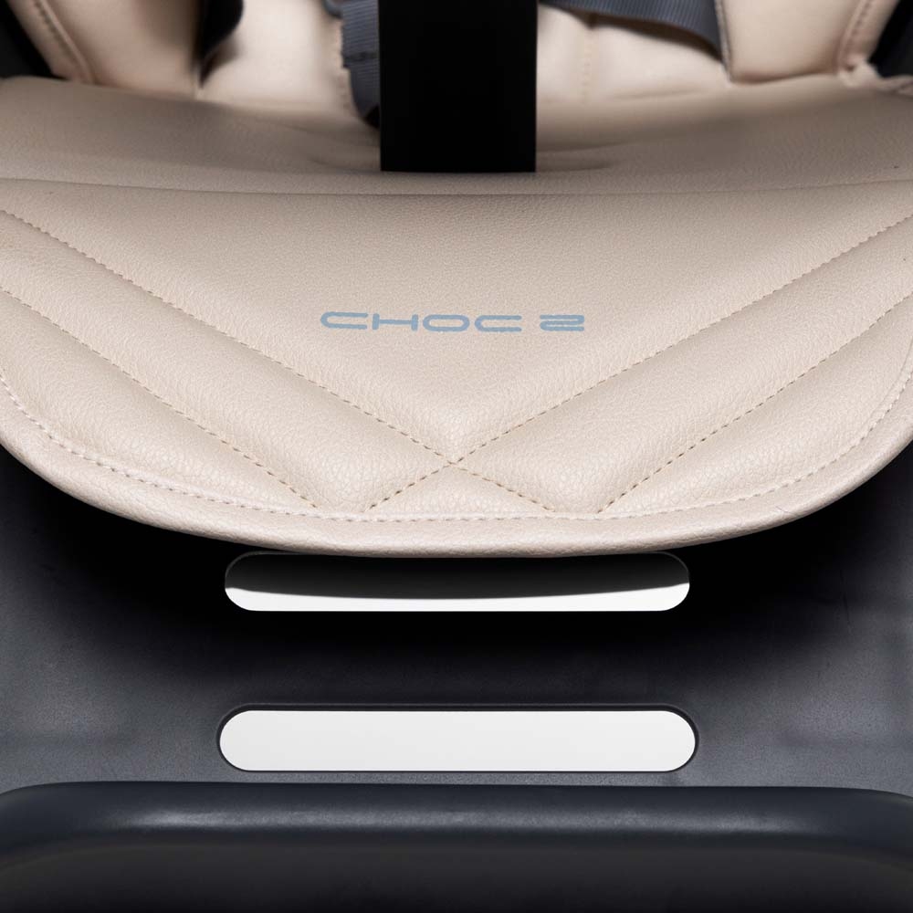 Muuvo Choc2 - стульчик для кормления, поворотность сидения на 360 • Beige