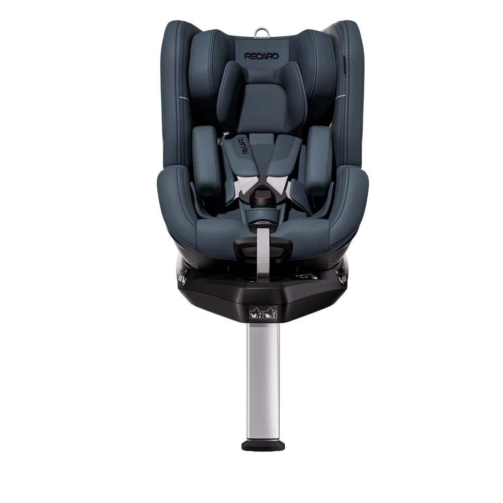 Recaro Toron 1 i-Size - дитяче автокрісло (0-4 років / 40 – 105 см / 0-18 кг), кріпиться за допомогою системи Isofix, функція обертання на 360°, бічний захист • Gallant Grey