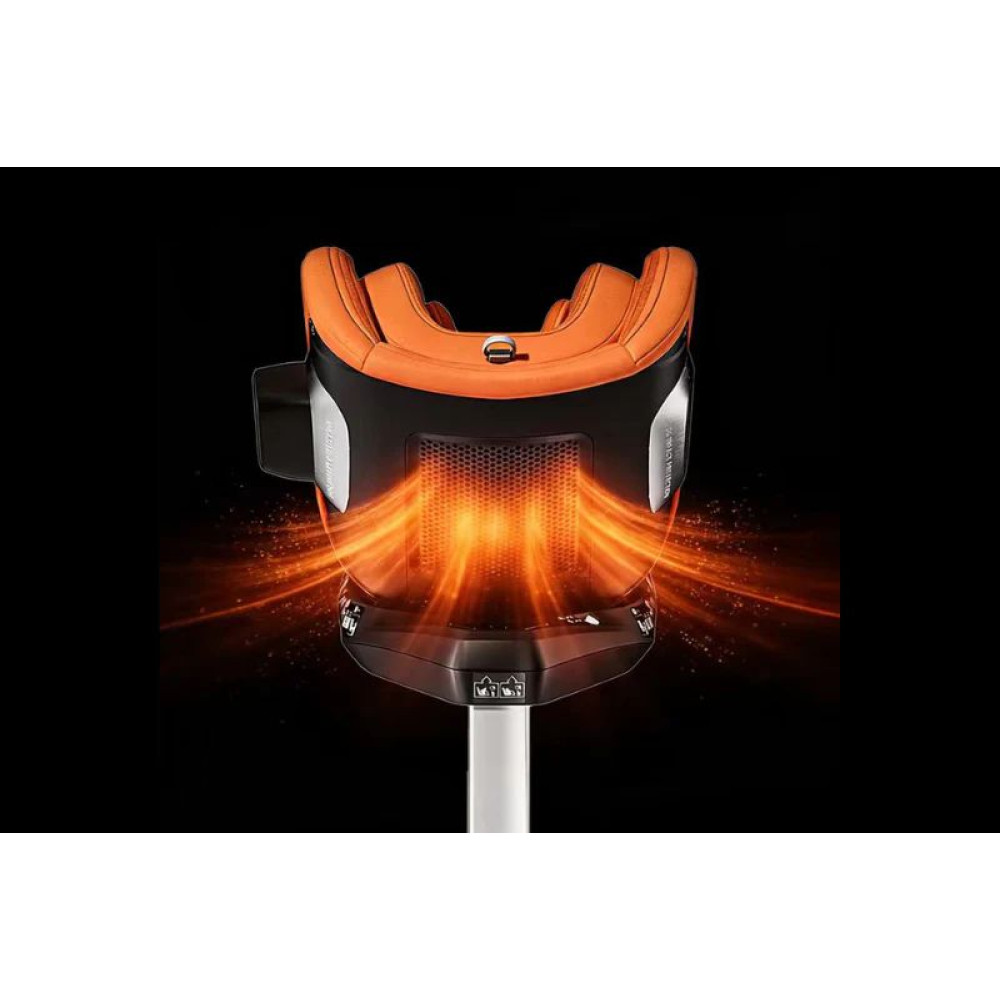 Recaro Toron 1 i-Size - дитяче автокрісло (0-4 років / 40 – 105 см / 0-18 кг), кріпиться за допомогою системи Isofix, функція обертання на 360°, бічний захист • Gallant Grey