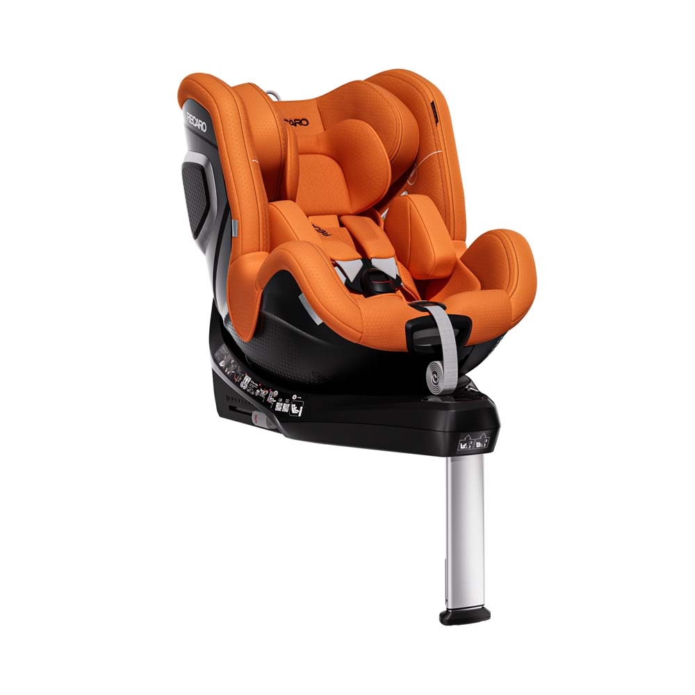 Recaro Toron 1 i-Size - детское автокресло (0-4 лет / 40 – 105 см / 0-18 кг), крепится с помощью системы Isofix, функция вращения на 360°, боковая защита • Vibrant Orange Recaro Toron 1 i-Size - детское автокресло (0-4 лет / 40 – 105 см / 0-18 кг), крепится с помощью системы Isofix, функция вращения на 360°, боковая защита • Vibrant Orange