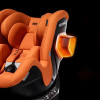 Recaro Toron 1 i-Size - детское автокресло (0-4 лет / 40 – 105 см / 0-18 кг), крепится с помощью системы Isofix, функция вращения на 360°, боковая защита • Vibrant Orange