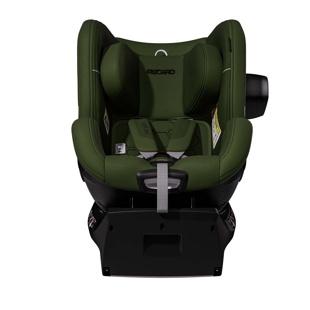 Recaro Toron 1 KID i-Size - детское автокресло (3 мес - 4 года / 61 – 105 см), крепится с помощью системы Isofix, функция вращения на 360°, боковая защита • Epic Green