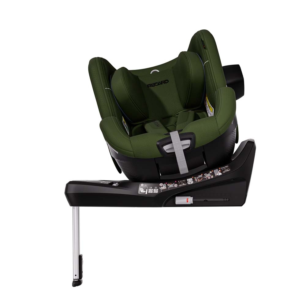 Recaro Toron 1 KID i-Size - детское автокресло (3 мес - 4 года / 61 – 105 см), крепится с помощью системы Isofix, функция вращения на 360°, боковая защита • Epic Green