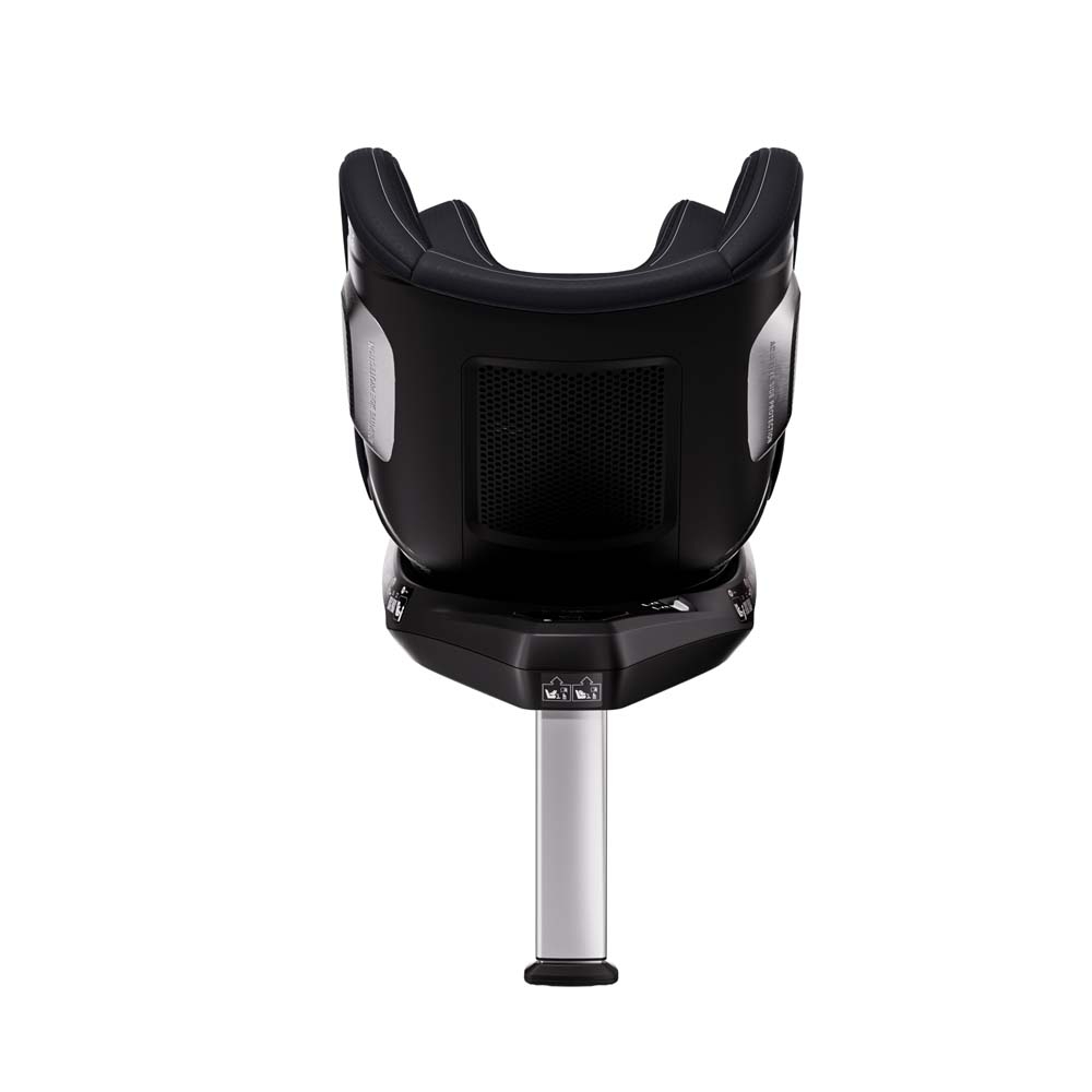 Recaro Toron 1 KID i-Size - детское автокресло (3 мес - 4 года / 61 – 105 см), крепится с помощью системы Isofix, функция вращения на 360°, боковая защита • Fresh Black