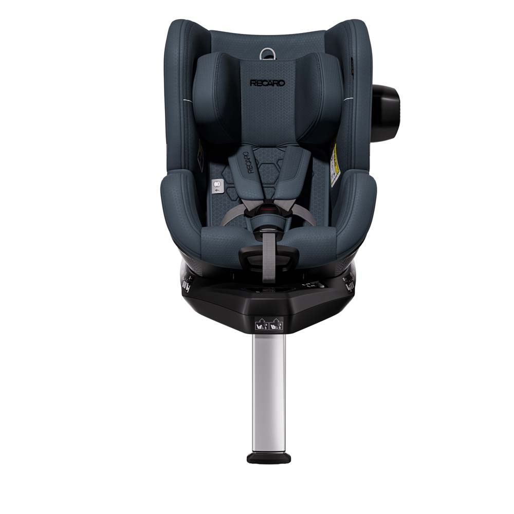 Recaro Toron 1 KID i-Size - детское автокресло (3 мес - 4 года / 61 – 105 см), крепится с помощью системы Isofix, функция вращения на 360°, боковая защита • Gallant Grey
