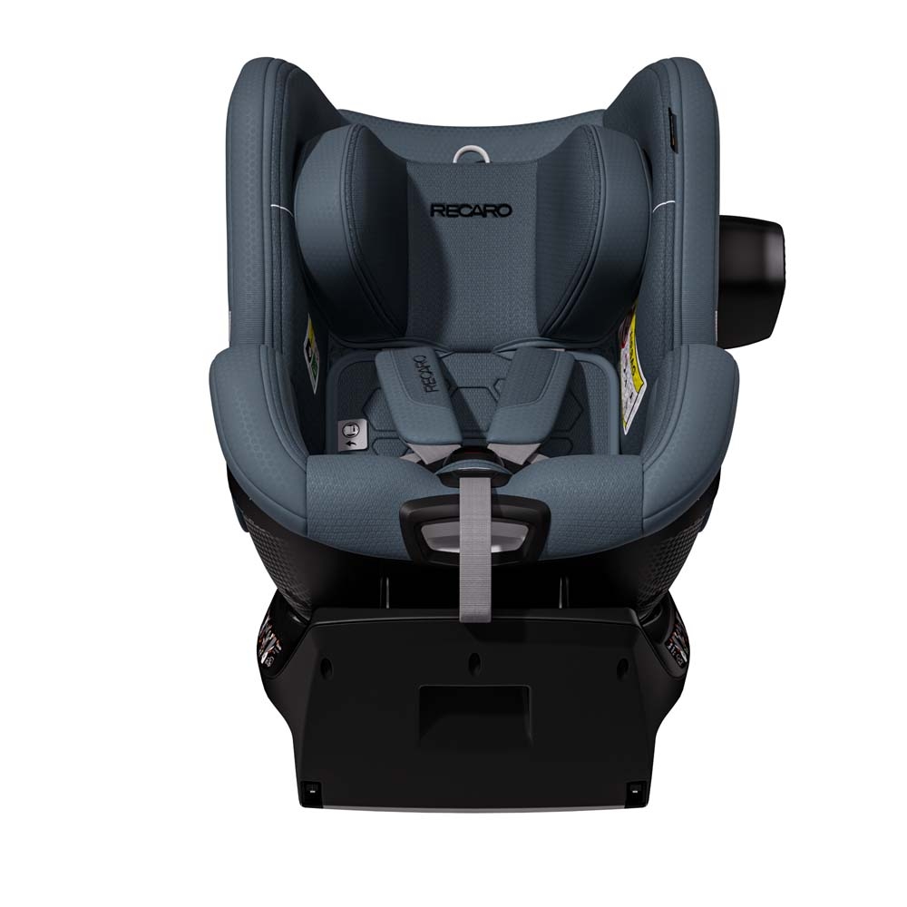 Recaro Toron 1 KID i-Size - детское автокресло (3 мес - 4 года / 61 – 105 см), крепится с помощью системы Isofix, функция вращения на 360°, боковая защита • Gallant Grey