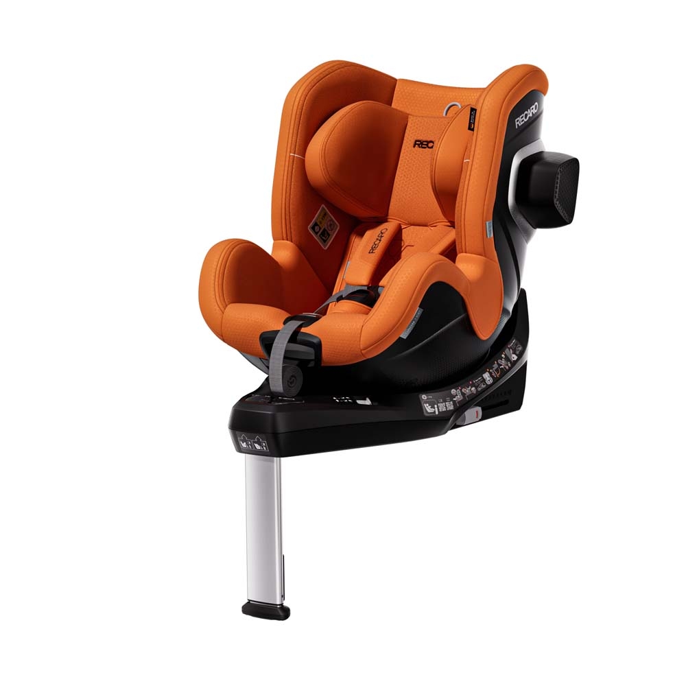 Recaro Toron 1 KID i-Size - детское автокресло (3 мес - 4 года / 61 – 105 см), крепится с помощью системы Isofix, функция вращения на 360°, боковая защита • Vibrant Orange Recaro Toron 1 KID i-Size - детское автокресло (3 мес - 4 года / 61 – 105 см), крепится с помощью системы Isofix, функция вращения на 360°, боковая защита • Vibrant Orange
