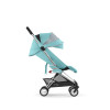 Cybex Coya - легка прогулянкова коляска для подорожей з бампером та дощовиком, ультракомпактний візок преміум (ручна поклажа), з колекції Design Collaborations • Jeremy Scott Car