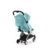 Cybex Coya - легка прогулянкова коляска для подорожей з бампером та дощовиком, ультракомпактний візок преміум (ручна поклажа), з колекції Design Collaborations • Jeremy Scott Car