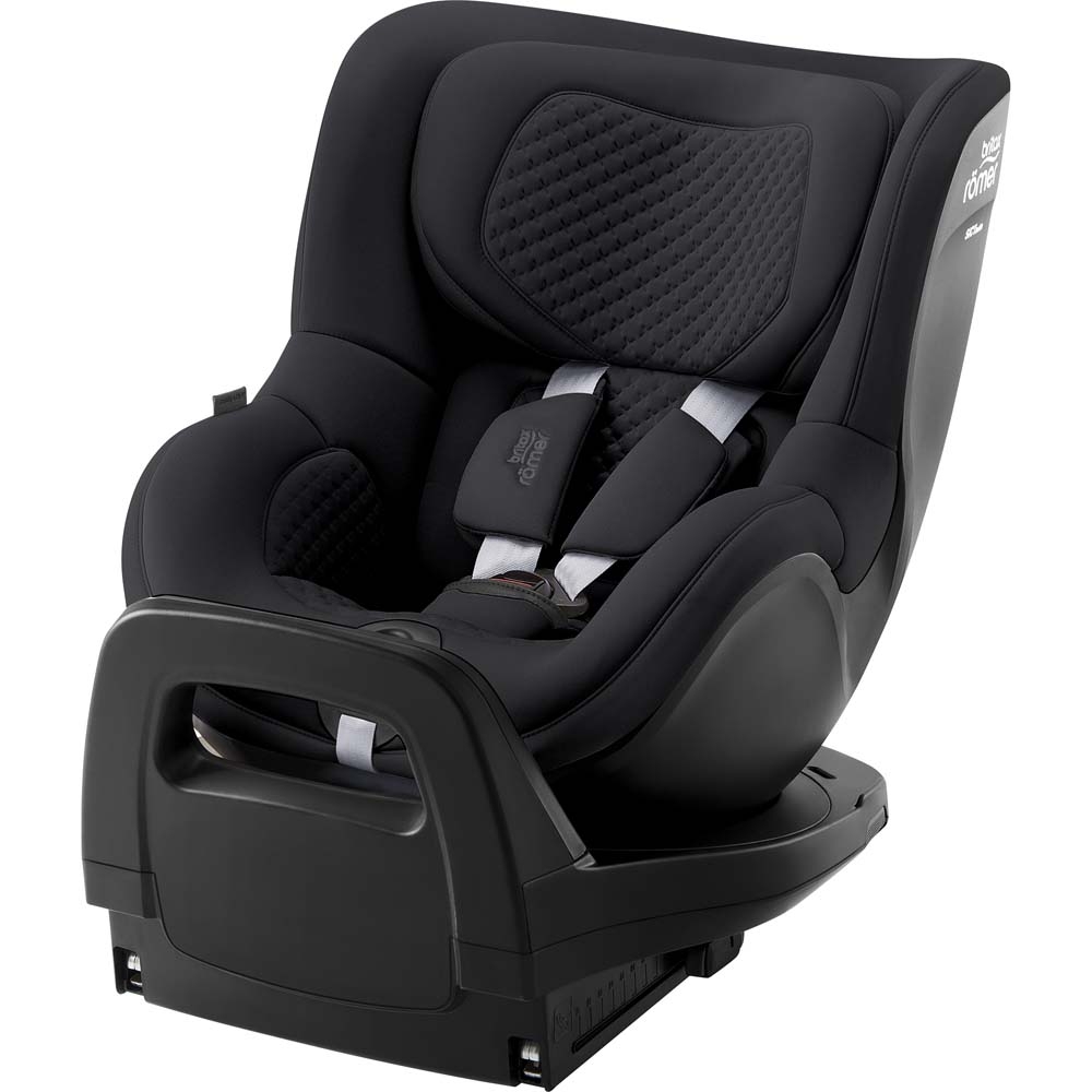 Britax Romer DualFix 5Z - автокресло для детей (от 3 месяцев до 4 лет / 61 - 105 см) с функцией поворота 360, для использования автокресла необходима совместимая база ISOFIX (можно купить отдельно) • Onyx Black LUX COLLECTION