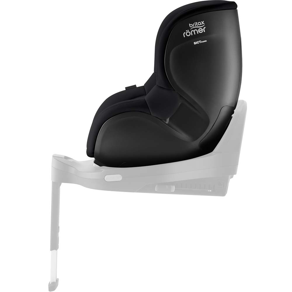 Britax Romer DualFix 5Z - автокресло для детей (от 3 месяцев до 4 лет / 61 - 105 см) с функцией поворота 360, для использования автокресла необходима совместимая база ISOFIX (можно купить отдельно) • Onyx Black LUX COLLECTION