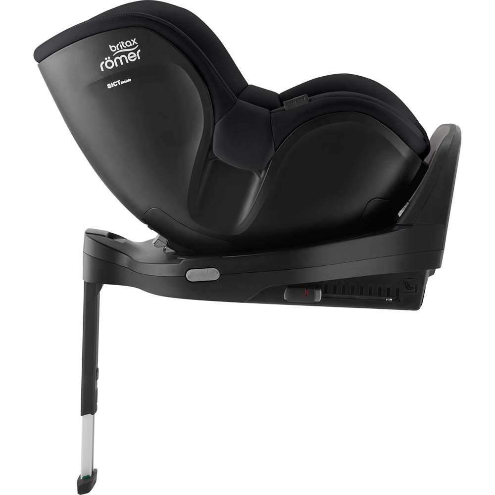 Britax Romer DualFix 5Z - автокресло для детей (от 3 месяцев до 4 лет / 61 - 105 см) с функцией поворота 360, для использования автокресла необходима совместимая база ISOFIX (можно купить отдельно) • Onyx Black LUX COLLECTION