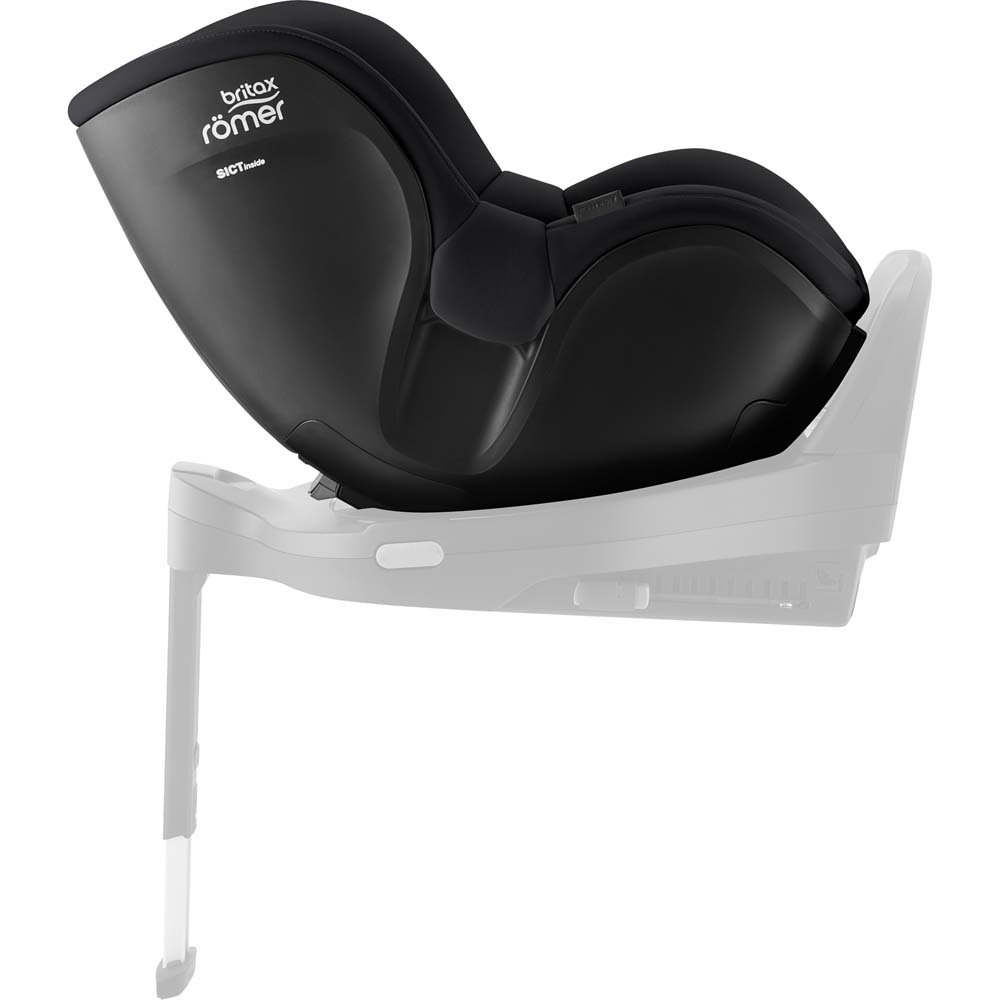 Britax Romer DualFix 5Z - автокресло для детей (от 3 месяцев до 4 лет / 61 - 105 см) с функцией поворота 360, для использования автокресла необходима совместимая база ISOFIX (можно купить отдельно) • Onyx Black LUX COLLECTION