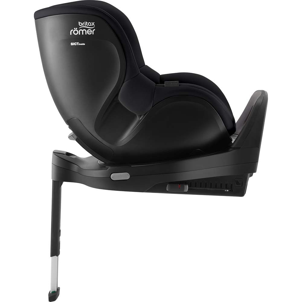 Britax Romer DualFix 5Z - автокресло для детей (от 3 месяцев до 4 лет / 61 - 105 см) с функцией поворота 360, для использования автокресла необходима совместимая база ISOFIX (можно купить отдельно) • Onyx Black LUX COLLECTION