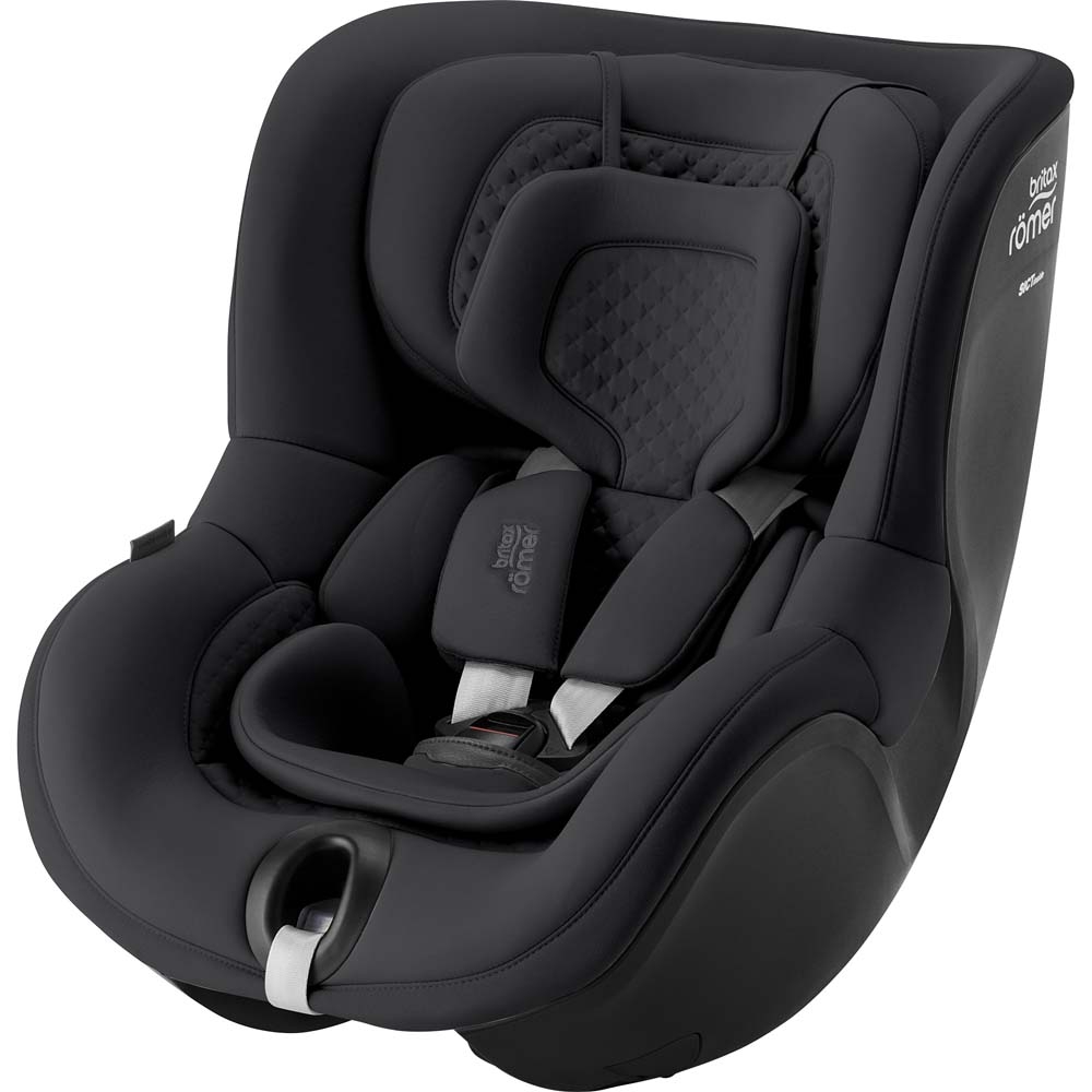 Britax Romer DualFix 5Z - автокресло для детей (от 3 месяцев до 4 лет / 61 - 105 см) с функцией поворота 360, для использования автокресла необходима совместимая база ISOFIX (можно купить отдельно) • Onyx Black LUX COLLECTION