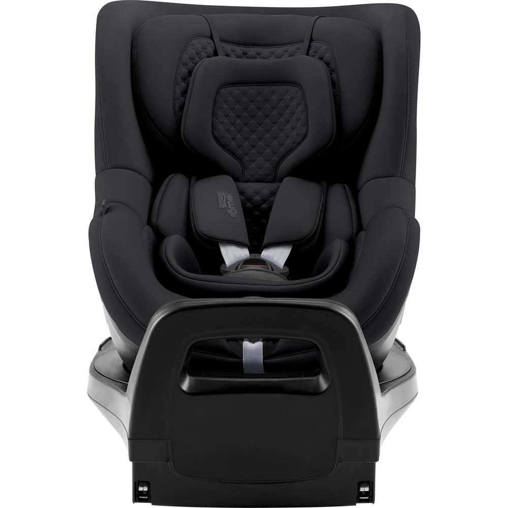 Britax Romer DualFix 5Z - автокресло для детей (от 3 месяцев до 4 лет / 61 - 105 см) с функцией поворота 360, для использования автокресла необходима совместимая база ISOFIX (можно купить отдельно) • Onyx Black LUX COLLECTION
