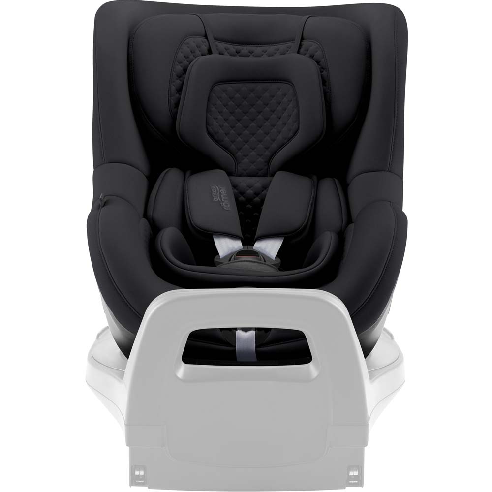 Britax Romer DualFix 5Z - автокресло для детей (от 3 месяцев до 4 лет / 61 - 105 см) с функцией поворота 360, для использования автокресла необходима совместимая база ISOFIX (можно купить отдельно) • Onyx Black LUX COLLECTION