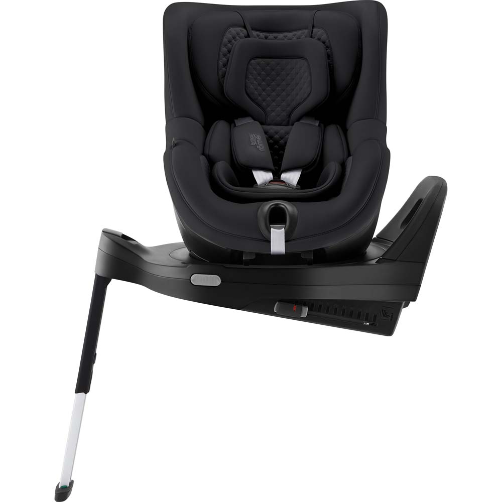 Britax Romer DualFix 5Z - автокресло для детей (от 3 месяцев до 4 лет / 61 - 105 см) с функцией поворота 360, для использования автокресла необходима совместимая база ISOFIX (можно купить отдельно) • Onyx Black LUX COLLECTION
