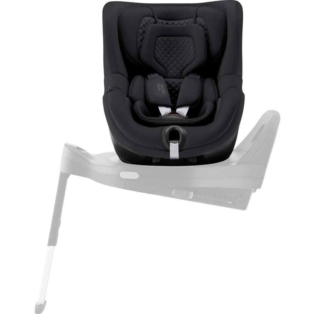 Britax Romer DualFix 5Z - автокресло для детей (от 3 месяцев до 4 лет / 61 - 105 см) с функцией поворота 360, для использования автокресла необходима совместимая база ISOFIX (можно купить отдельно) • Onyx Black LUX COLLECTION