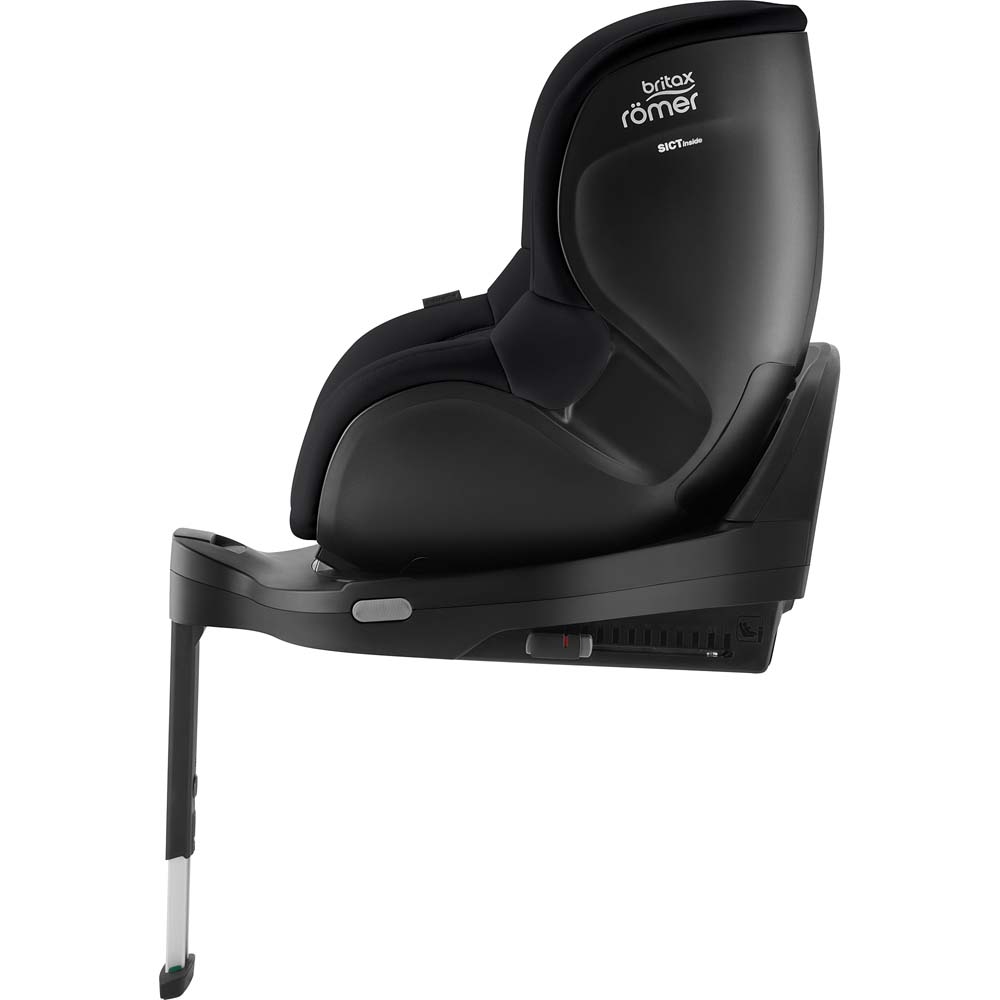 Britax Romer DualFix 5Z - автокресло для детей (от 3 месяцев до 4 лет / 61 - 105 см) с функцией поворота 360, для использования автокресла необходима совместимая база ISOFIX (можно купить отдельно) • Onyx Black LUX COLLECTION