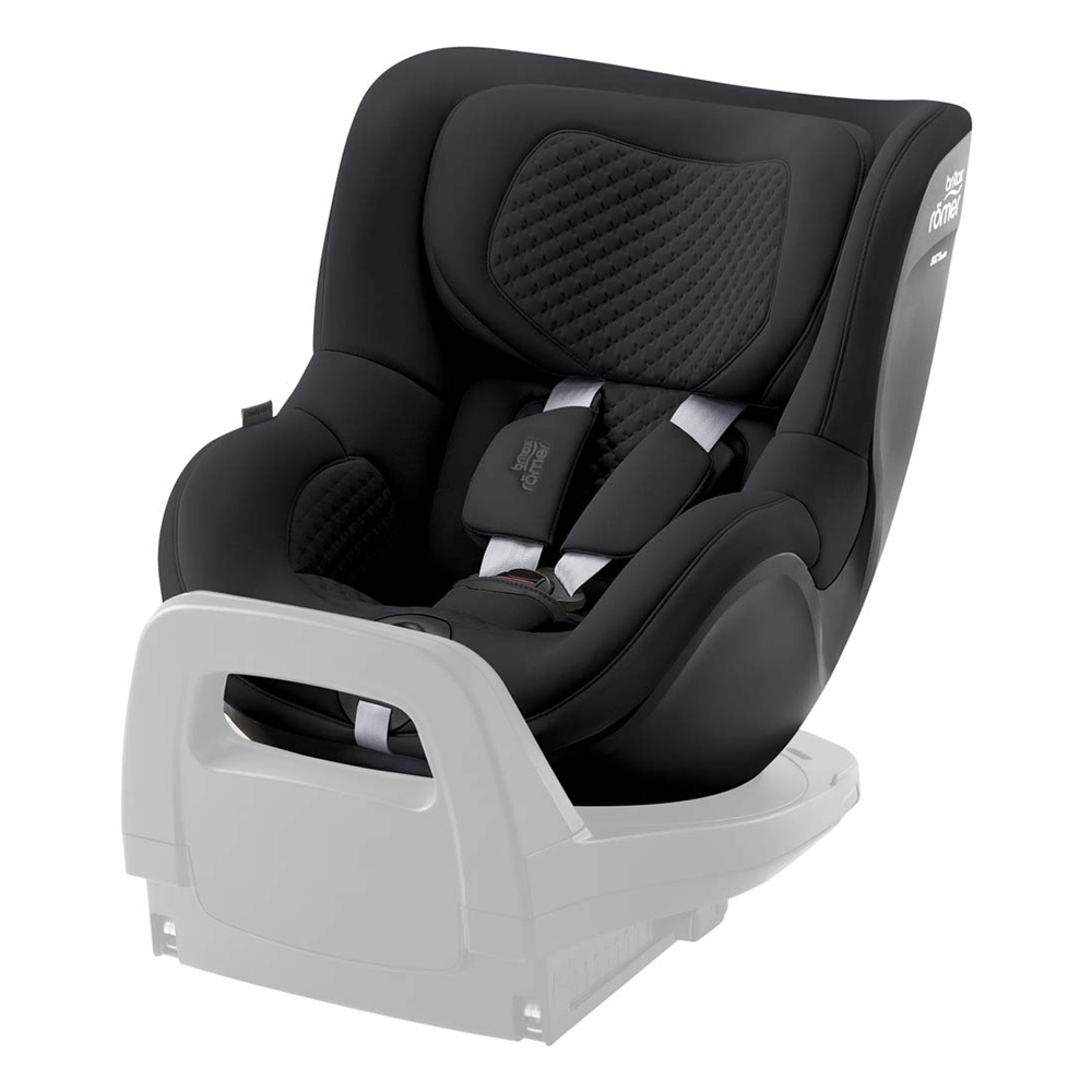 Britax Romer DualFix 5Z - автокресло для детей (от 3 месяцев до 4 лет / 61 - 105 см) с функцией поворота 360, для использования автокресла необходима совместимая база ISOFIX (можно купить отдельно) • Onyx Black LUX COLLECTION
