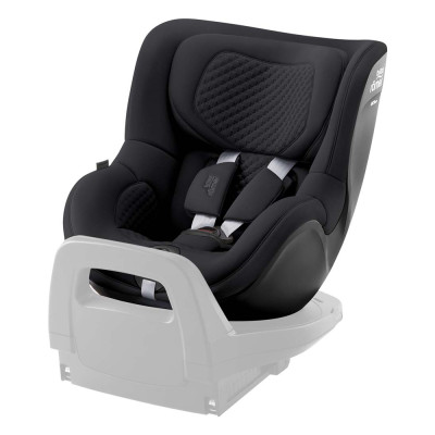Britax Romer DualFix 5Z - автокресло для детей (от 3 месяцев до 4 лет / 61 - 105 см) с функцией поворота 360, для использования автокресла необходима совместимая база ISOFIX (можно купить отдельно) • Onyx Black LUX COLLECTION