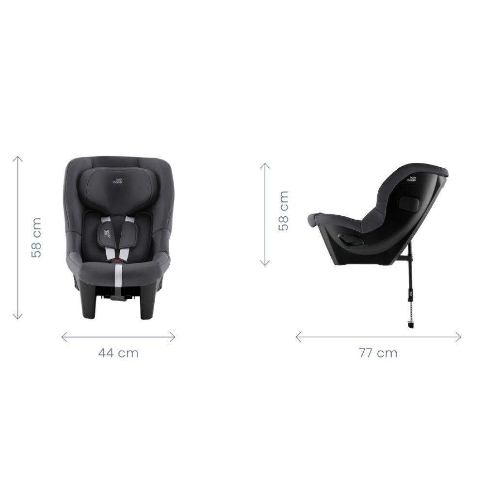 Britax Romer Safe-Way M i-Size - дитяче автокрісло (3 міс - 7 років / 61 - 125 см / 0-25 кг), встановлення проти ходу руху, система натягу ClickTight • Space Black Britax Romer Safe-Way M i-Size - дитяче автокрісло (3 міс - 7 років / 61 - 125 см / 0-25 кг), встановлення проти ходу руху, система натягу ClickTight • Space Black
