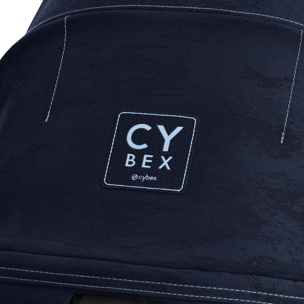 Cybex Priam 2026 - текстиль для прогулянкового блоку Cybex Priam з колекції Fashion Collections Rebellious Luxury з сумкою	 • Rebellious Luxury